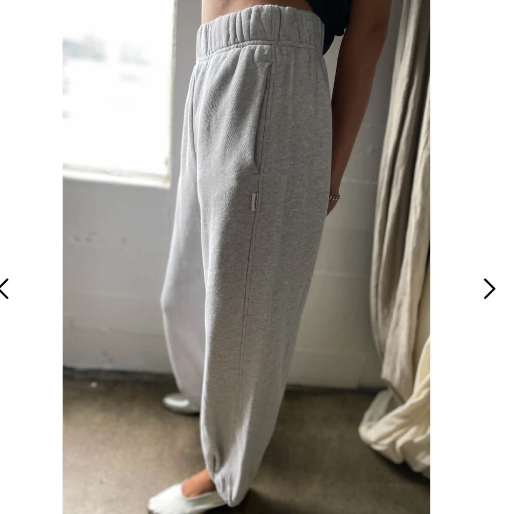 Le Bon Shoppe Womens French Terry Balloon Pants